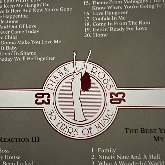 1993 Forever Diana Ross Musical Memoirs 4 CD Box Set - Picture 6 of 6